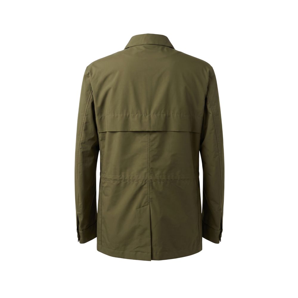 Malo Green Nylon Men Jacket | Regal Royce