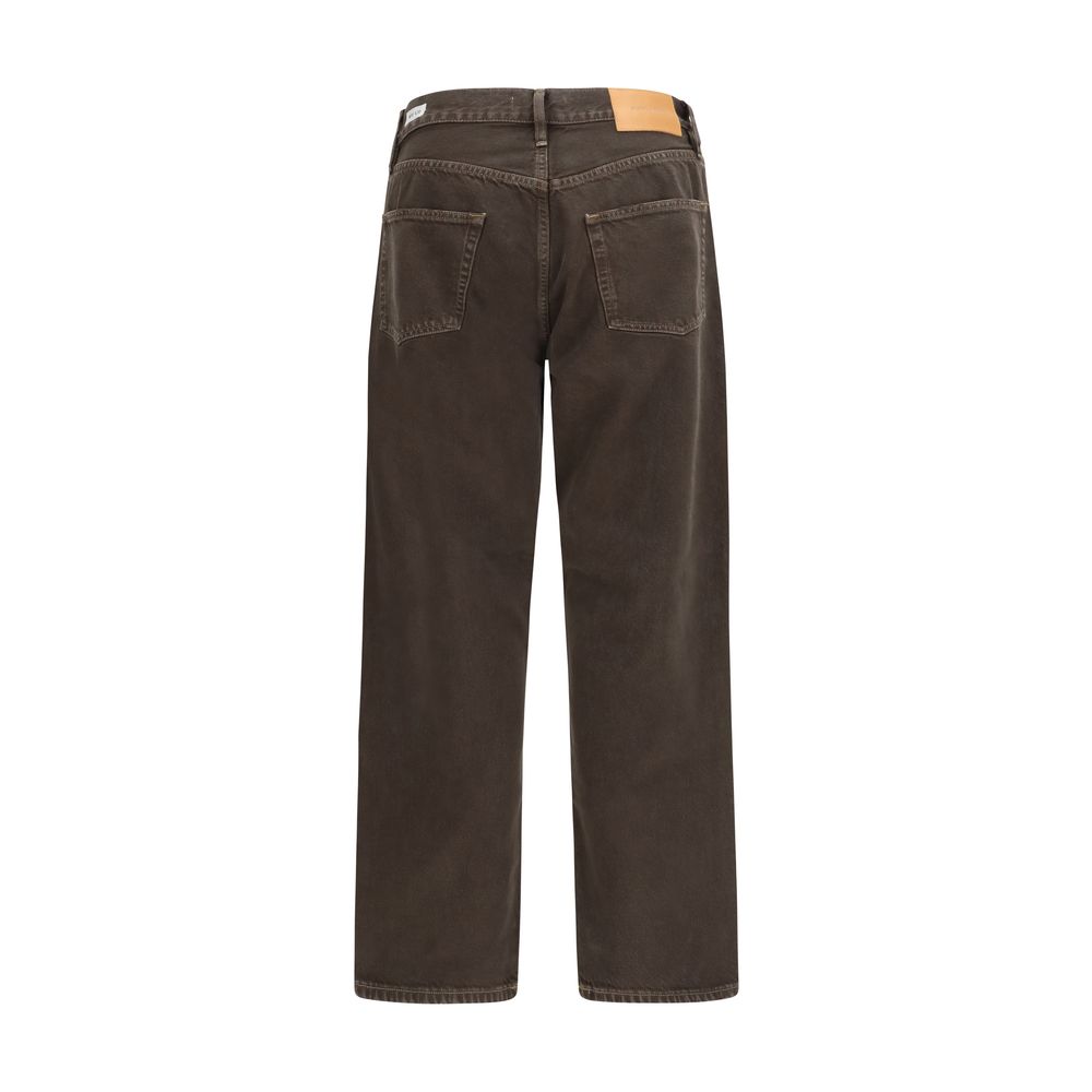 Sunflower Brown Cotton Relaxed Fit Jeans | Regal Royce
