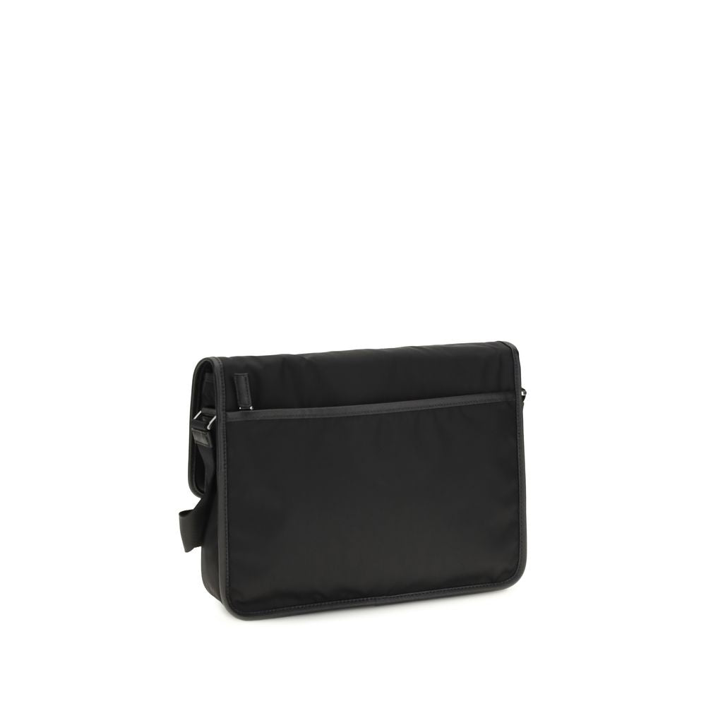 Prada Black Recycled Polyamide Shoulder Bag | Regal Royce