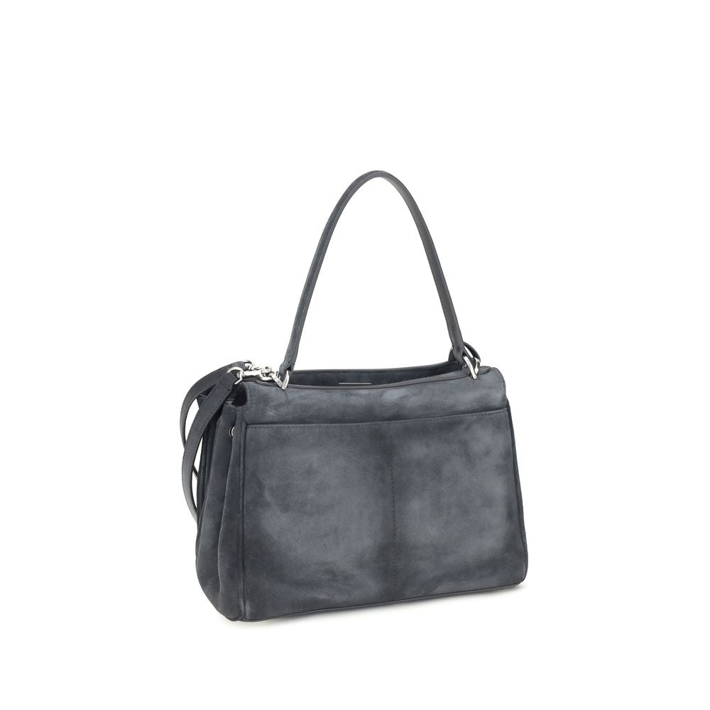 Balenciaga Gray Calf Leather Bos Taurus Shoulder Bag | Regal Royce