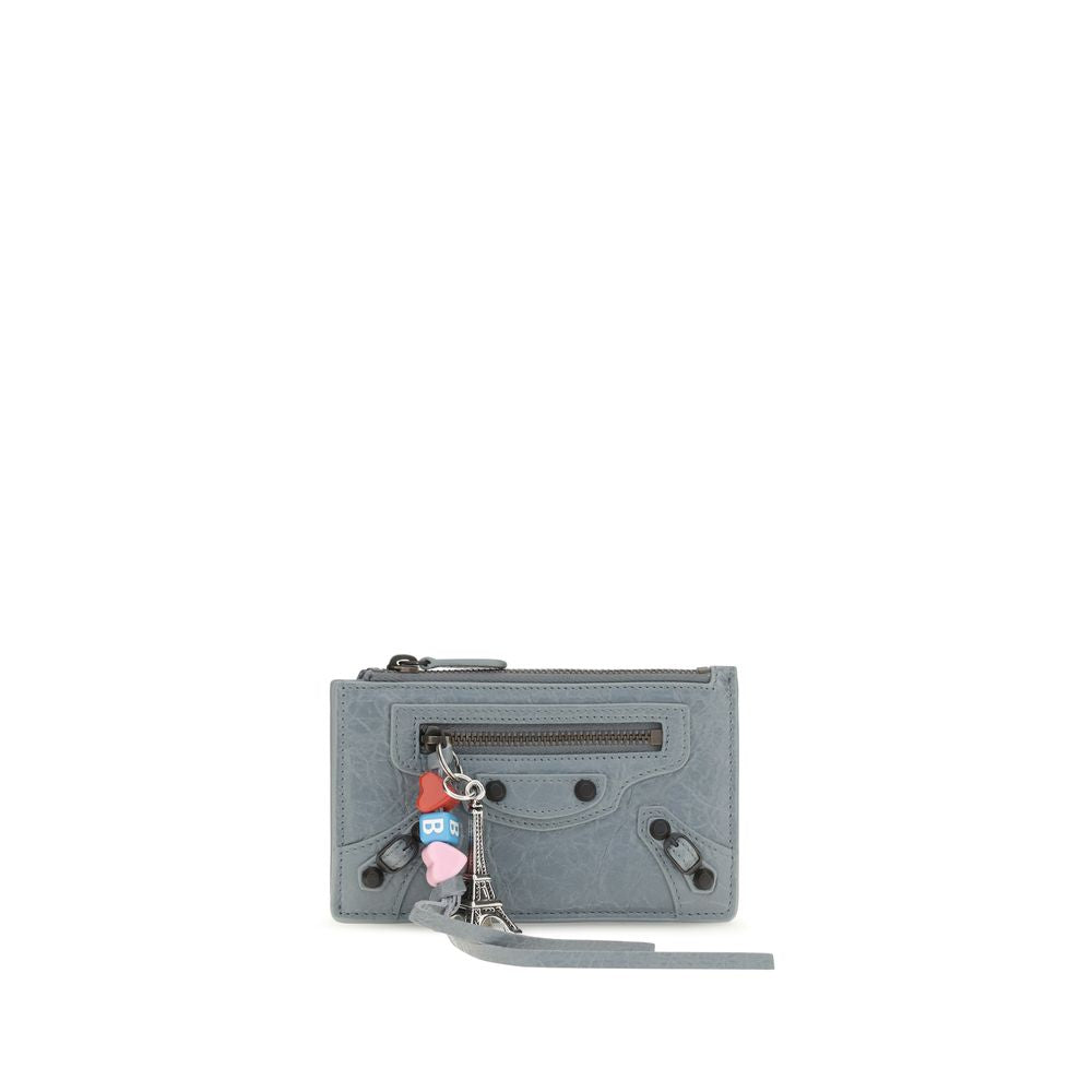 Balenciaga Blue Lamb Ovis Aries Aries Wallet | Regal Royce