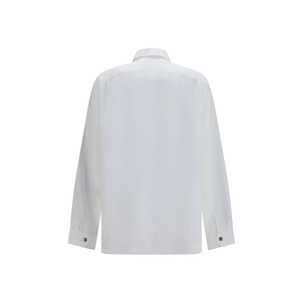 Brunello Cucinelli White Linen Shirt | Regal Royce