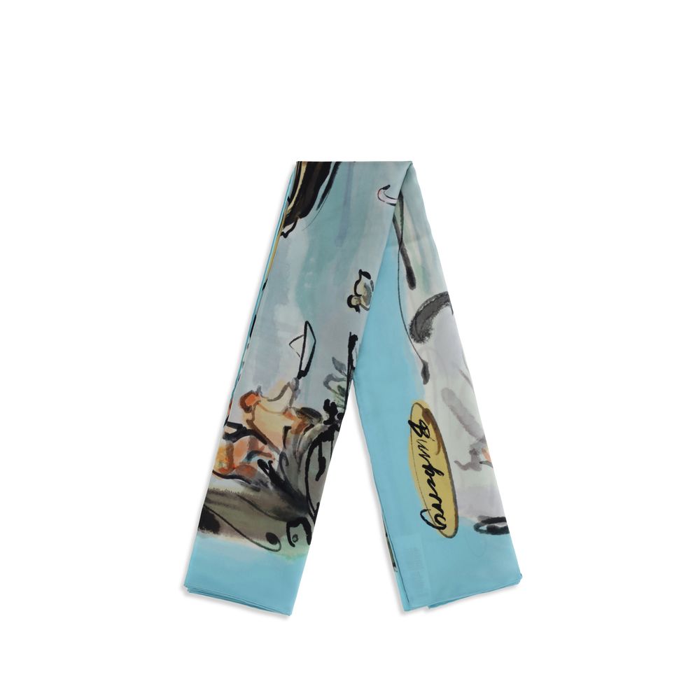 Burberry Multicolor Silk Scarf | Regal Royce