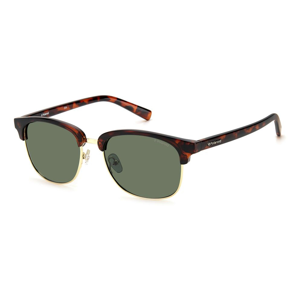 Polaroid Brown Metal Sunglasses