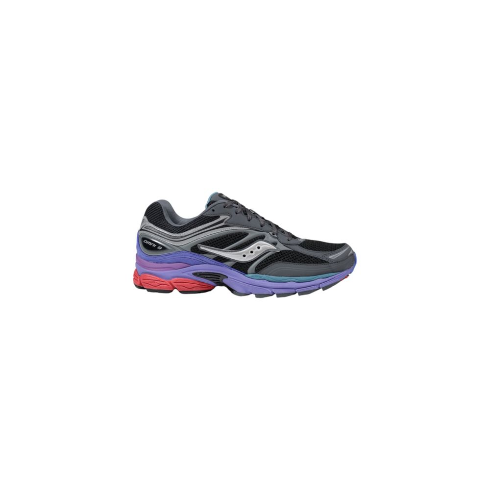 Saucony Black Synthetic Athletic Sneakers | Regal Royce