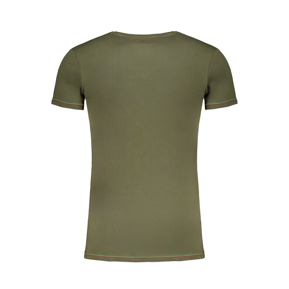 Aeronautica Militare Verde Cotton Men's T-Shirt | Regal Royce