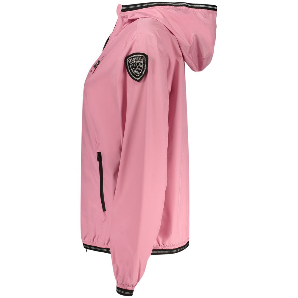 Blauer Rosa Poliammide Women's Jacket | Regal Royce