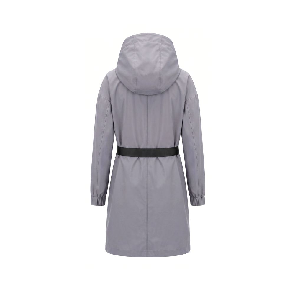 Malo Grey Silk Women Jacket | Regal Royce