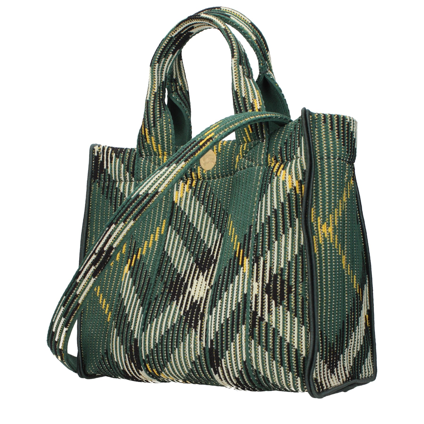 Burberry Green Fabric Handbag | Regal Royce