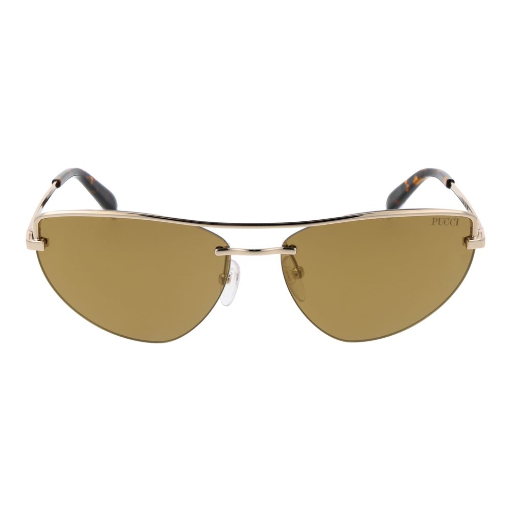 Emilio Pucci Gold Metal Sunglasses | Regal Royce