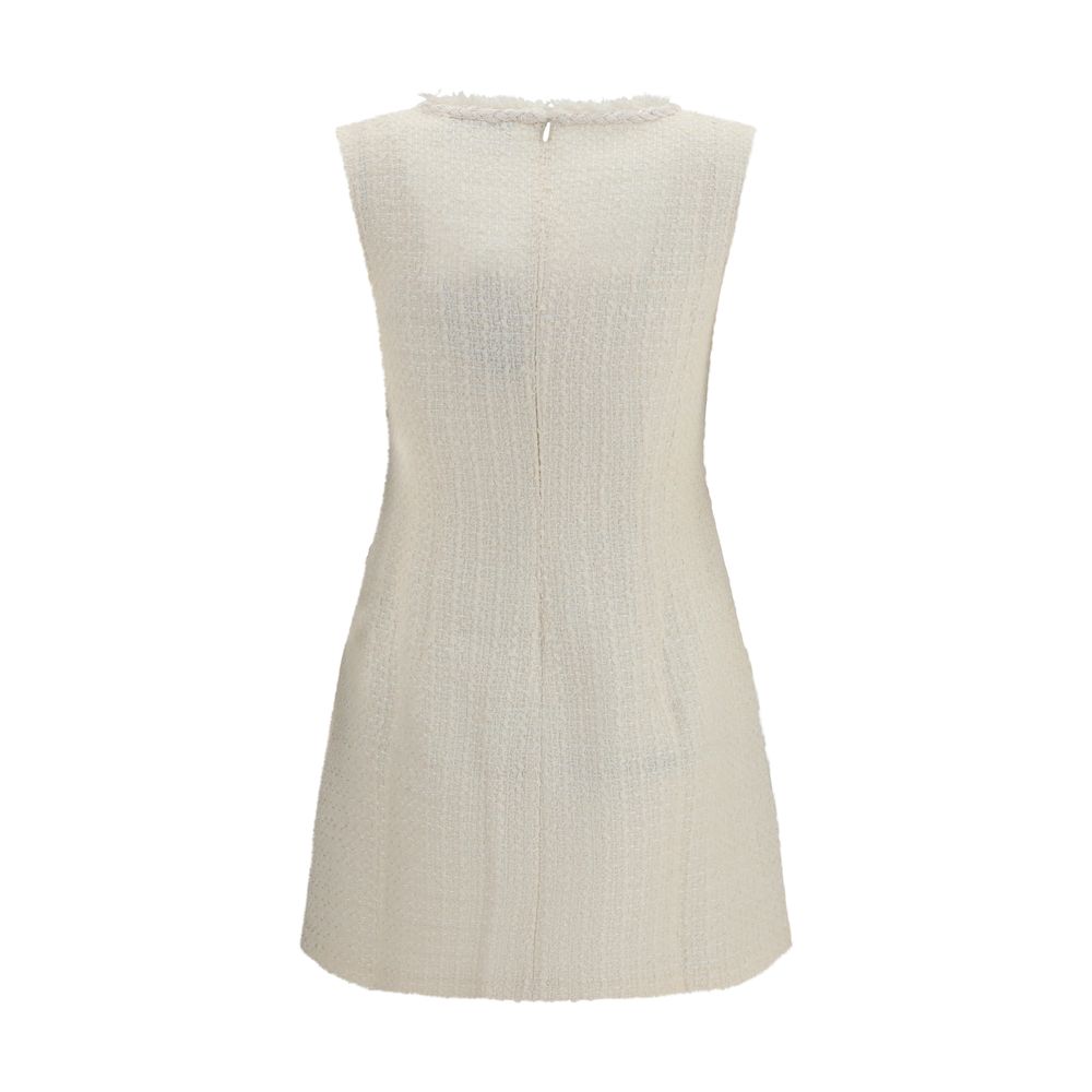 Self-Portrait Beige Polyamide Casual Dress | Regal Royce