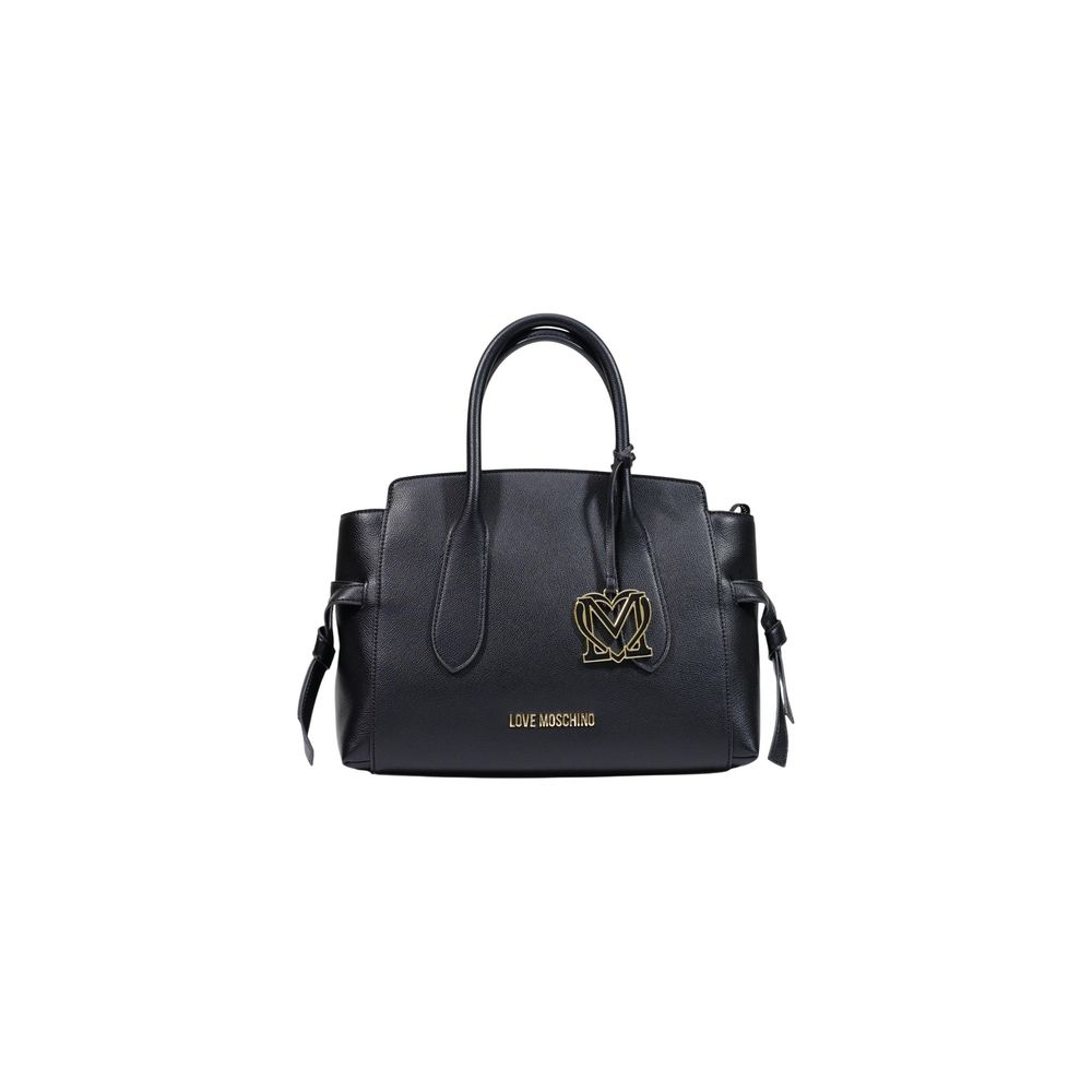 Love Moschino Black Polyethylene Handbag | Regal Royce