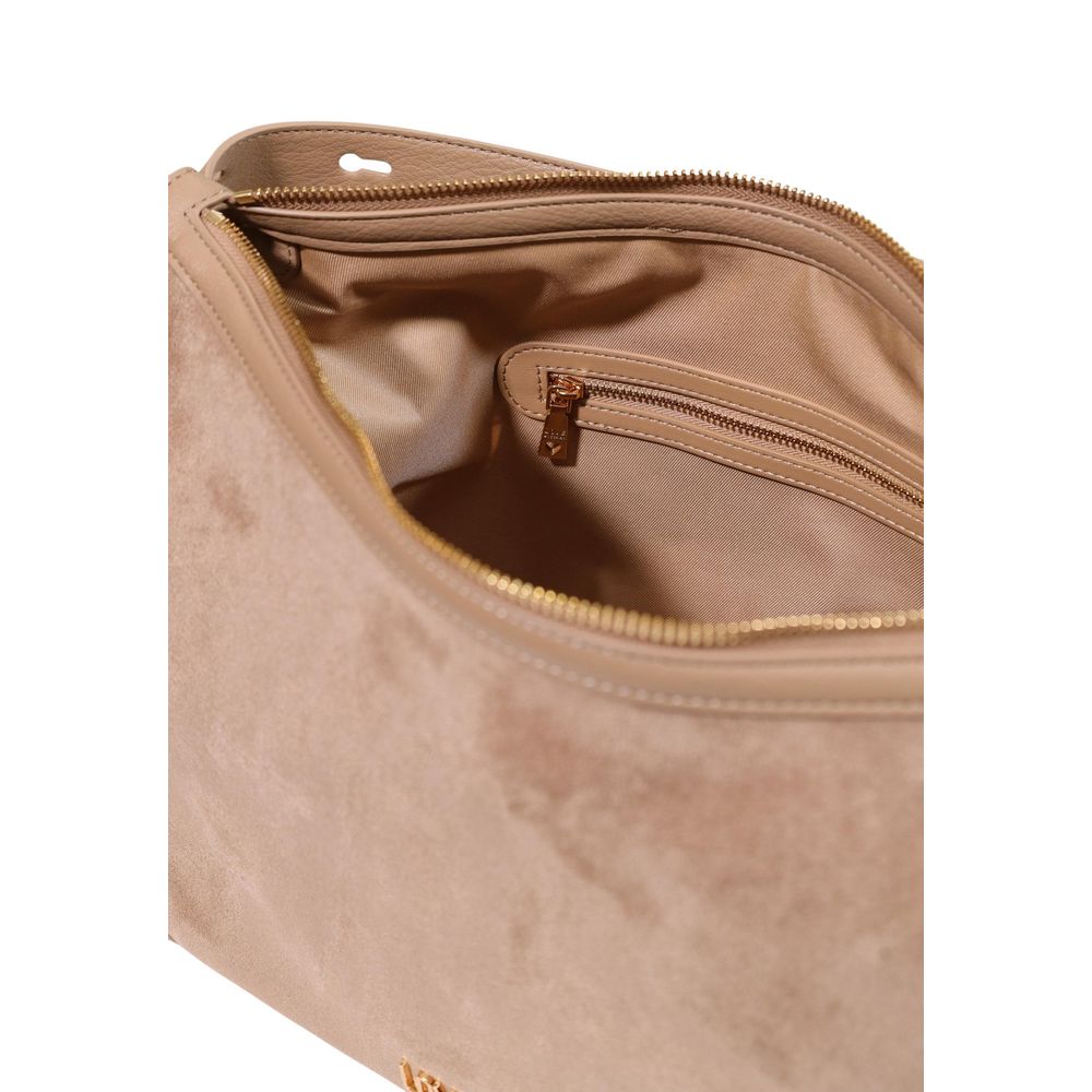 Love Moschino Beige Polyester Handbag | Regal Royce