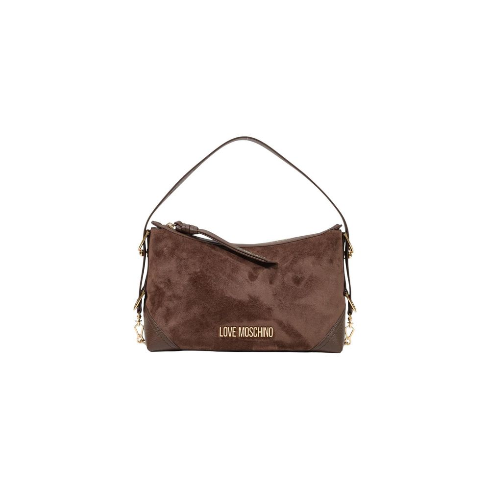 Love Moschino Brown Polyester Handbag | Regal Royce