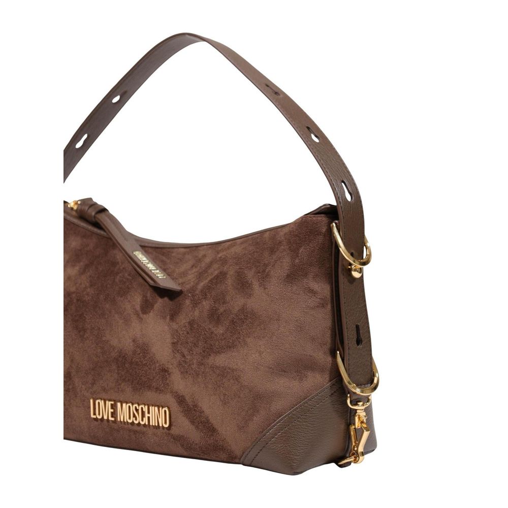 Love Moschino Brown Polyester Handbag | Regal Royce