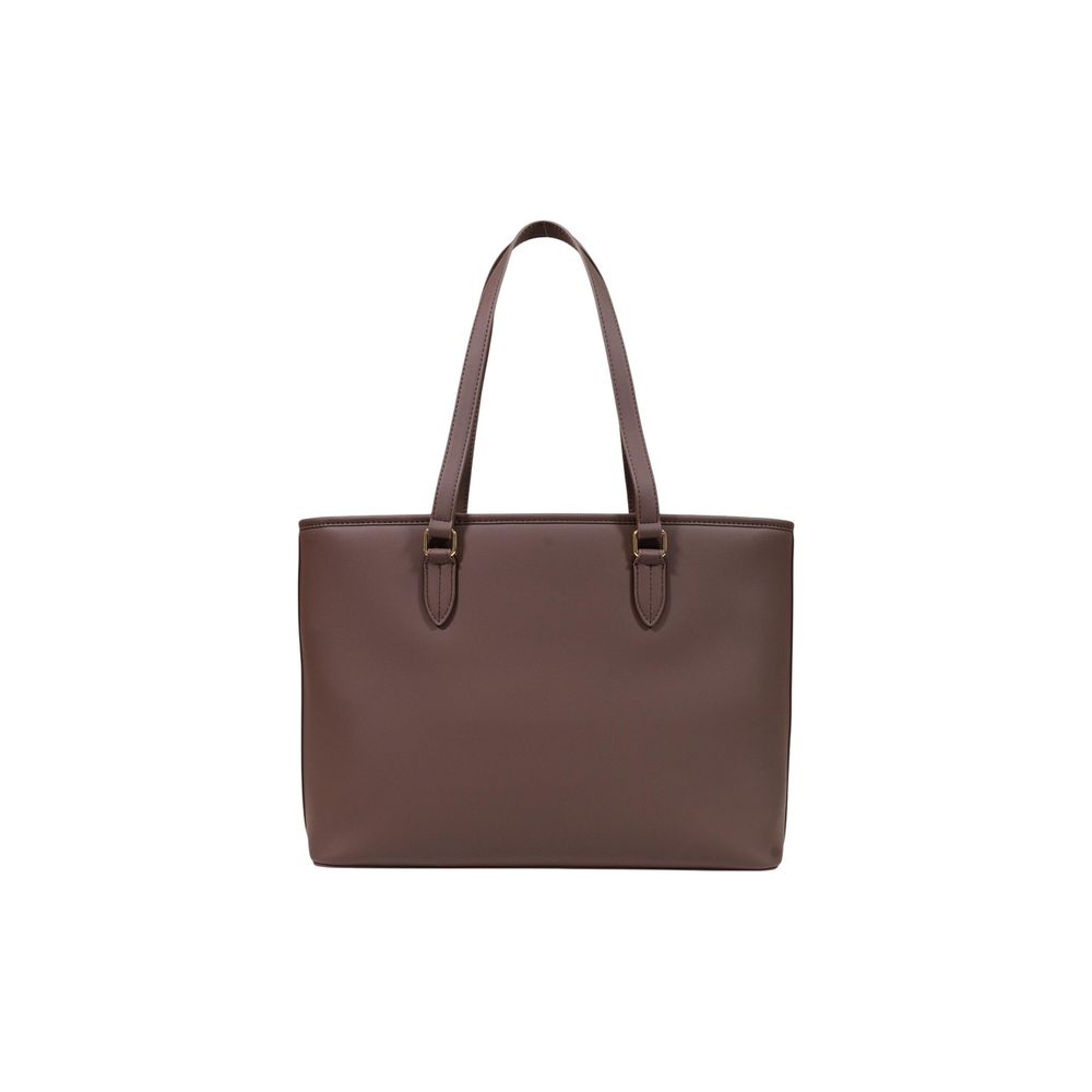 Love Moschino Brown Polyethylene Handbag | Regal Royce