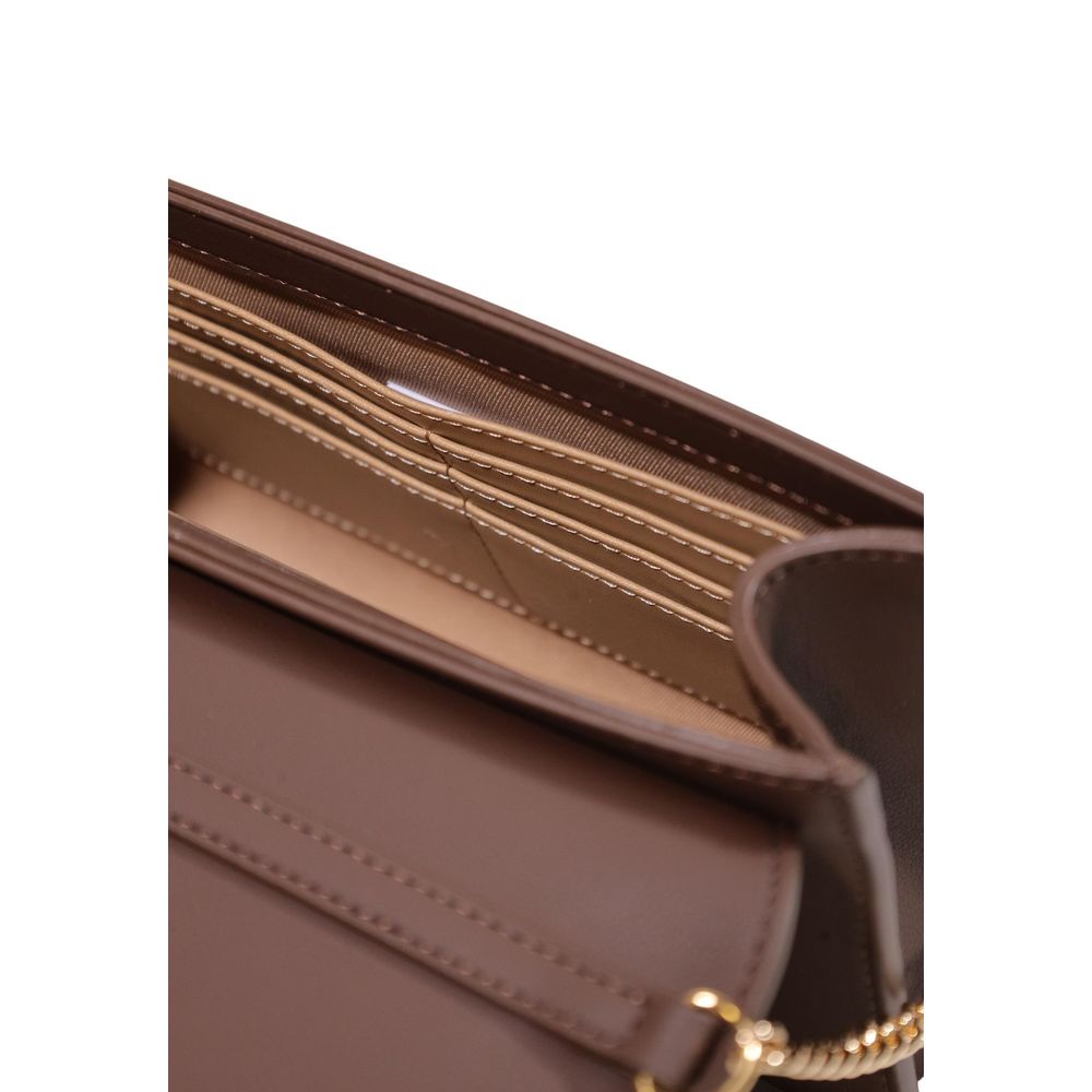 Love Moschino Brown Polyethylene Handbag | Regal Royce