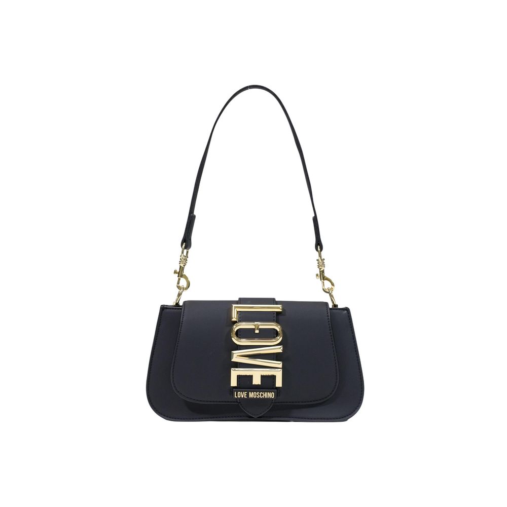 Love Moschino Black Polyethylene Handbag | Regal Royce