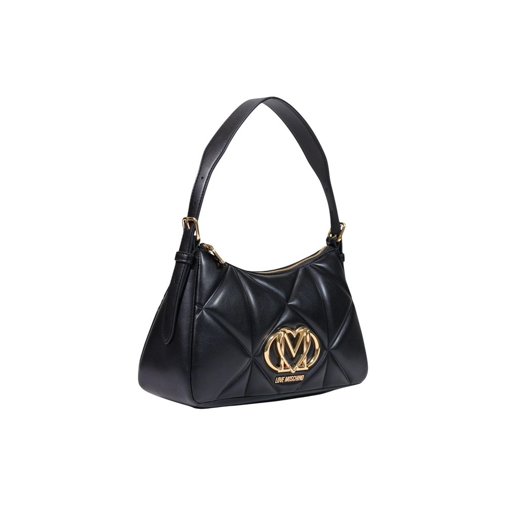 Love Moschino Black Polyethylene Handbag | Regal Royce