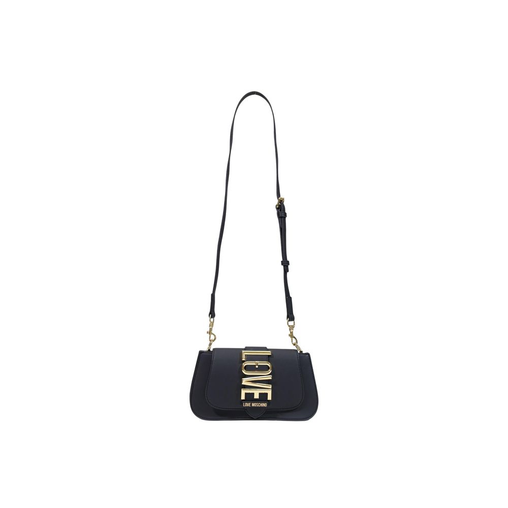 Love Moschino Black Polyethylene Handbag | Regal Royce