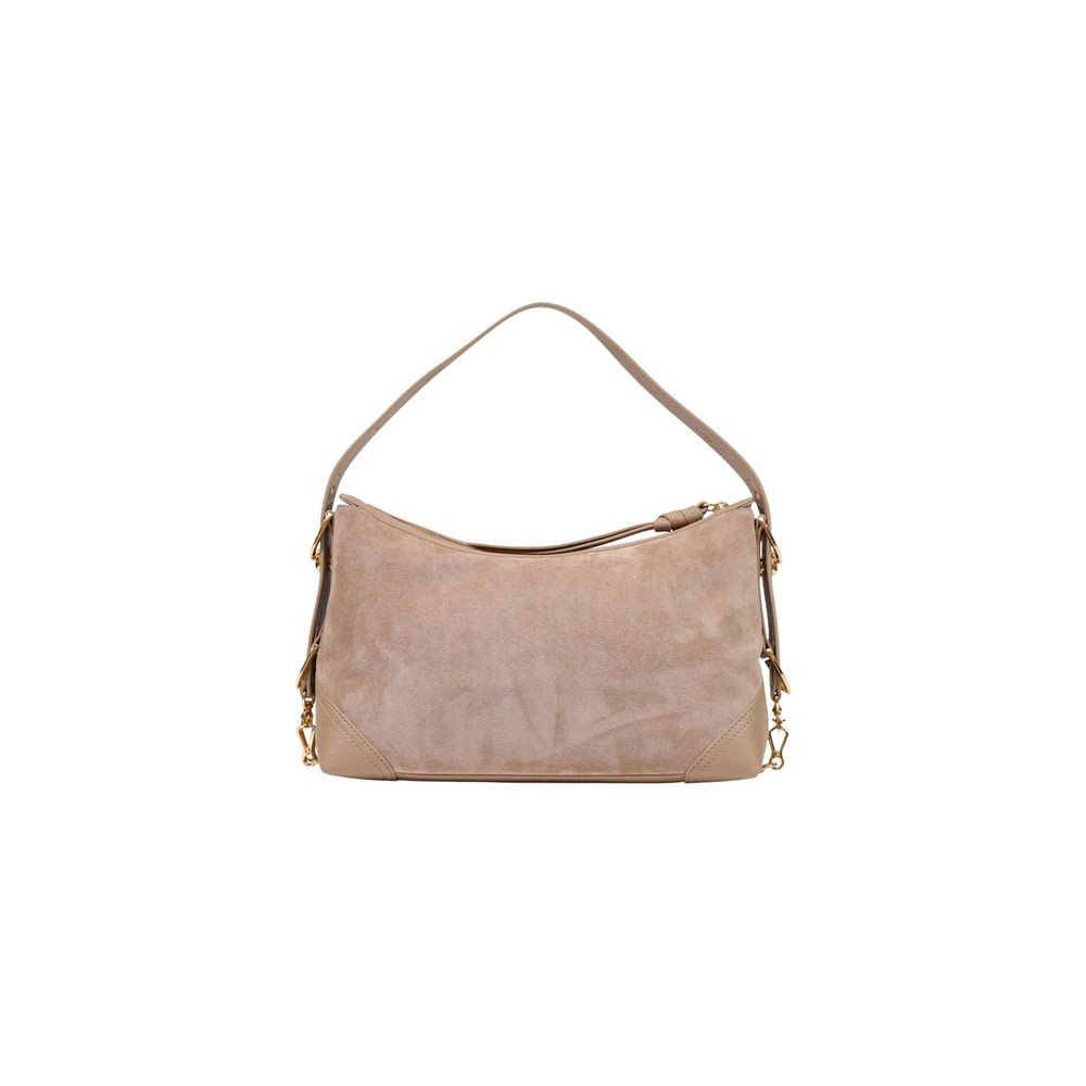 Love Moschino Beige Polyester Handbag | Regal Royce