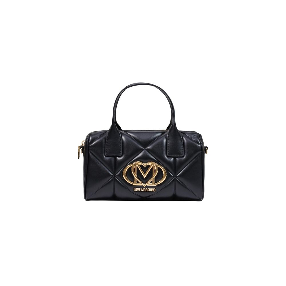 Love Moschino Black Polyethylene Handbag | Regal Royce