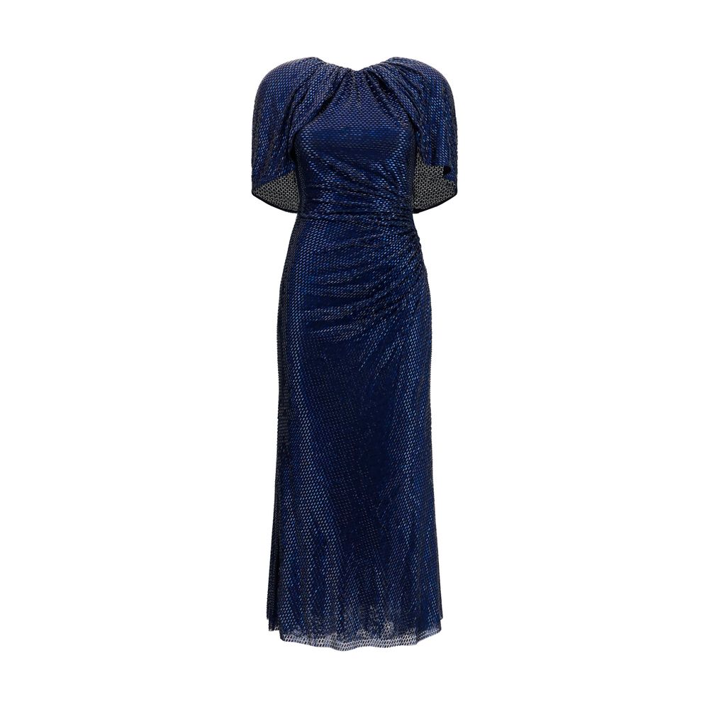 Self-Portrait Blue Polyester Cocktail Dress | Regal Royce