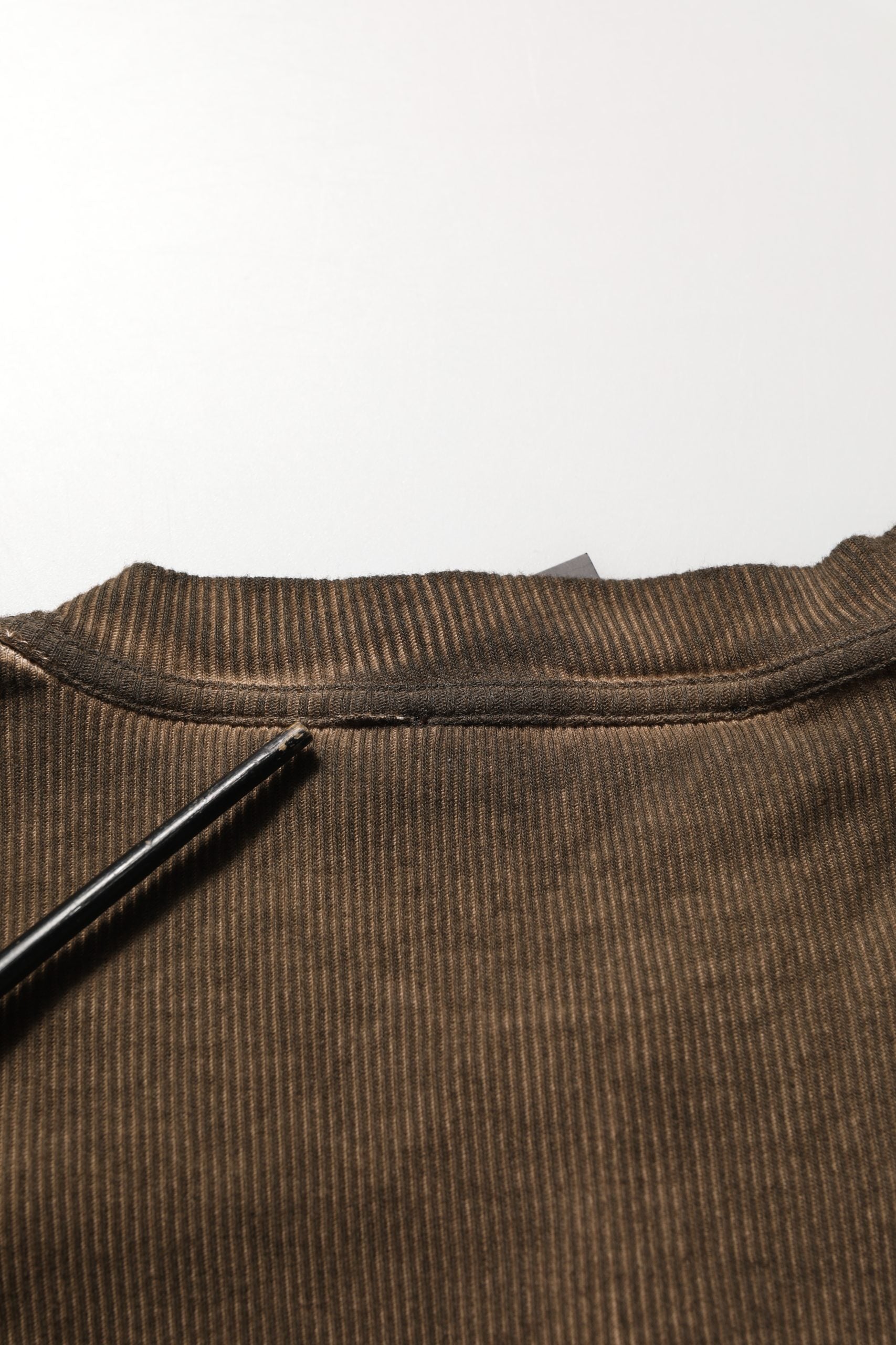 Dolce & Gabbana Brown Cotton Buttoned Henley Pullover Sweater | Regal Royce