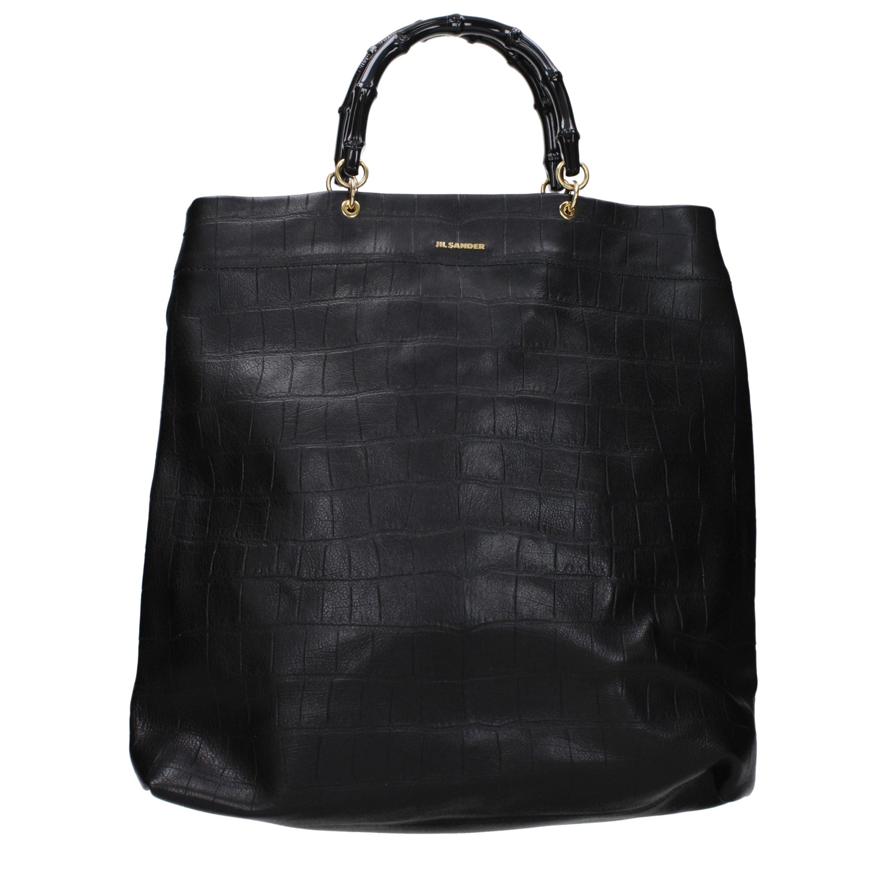 Jil Sander Black Leather Handbag | Regal Royce
