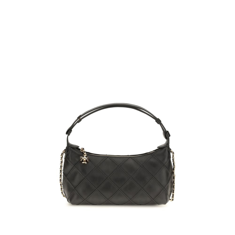 Tory Burch Black Calf Leather Bos Taurus Handbag | Regal Royce