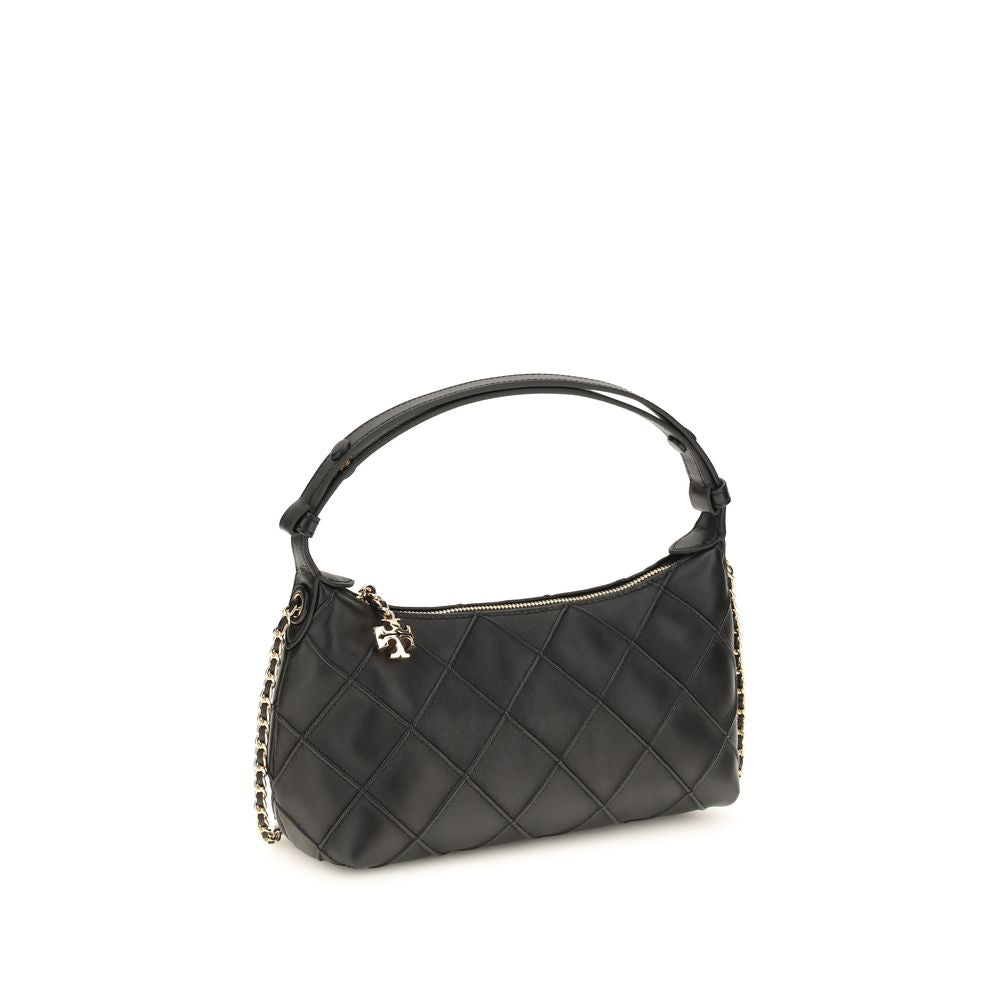 Tory Burch Black Calf Leather Bos Taurus Handbag | Regal Royce
