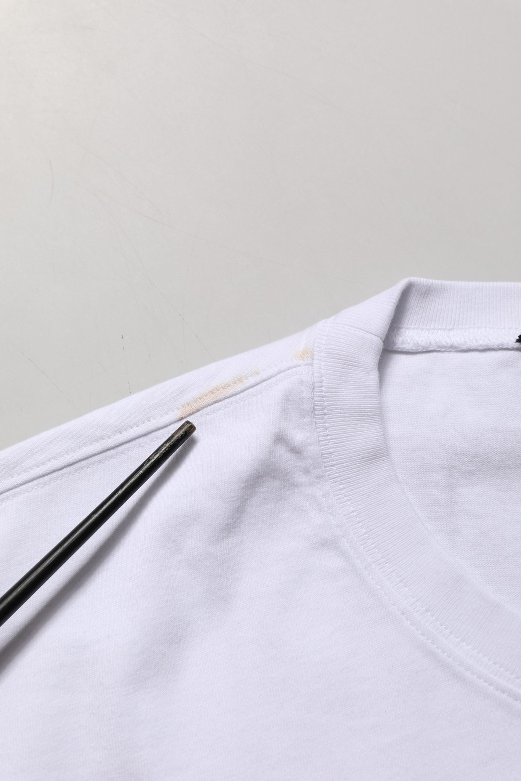 Dolce & Gabbana White Blue Stripe Cotton Short Sleeve T-shirt | Regal Royce