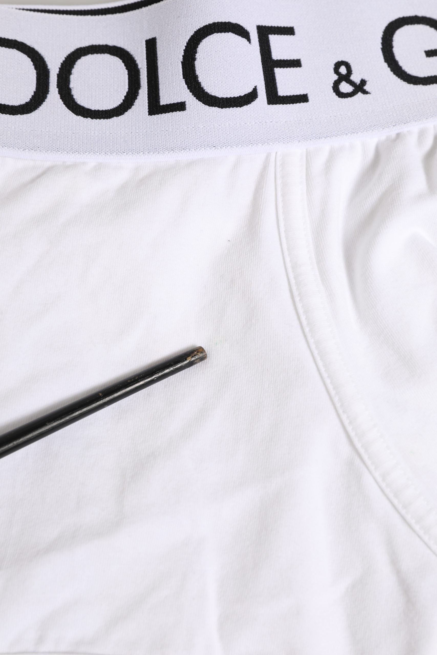 Dolce & Gabbana White Cotton Stretch Regular Boxer Underwear | Regal Royce
