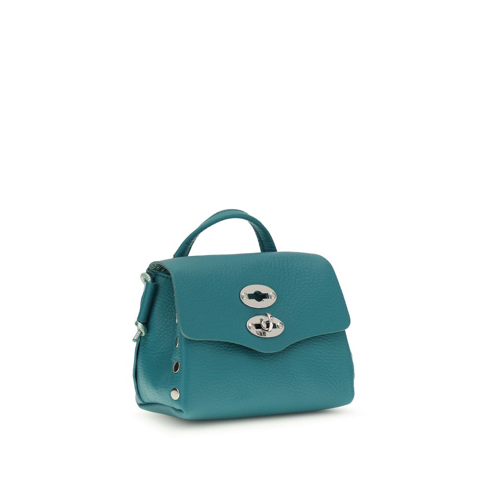Zanellato Bicolor Calf Leather Bos Taurus Shoulder Bag | Regal Royce