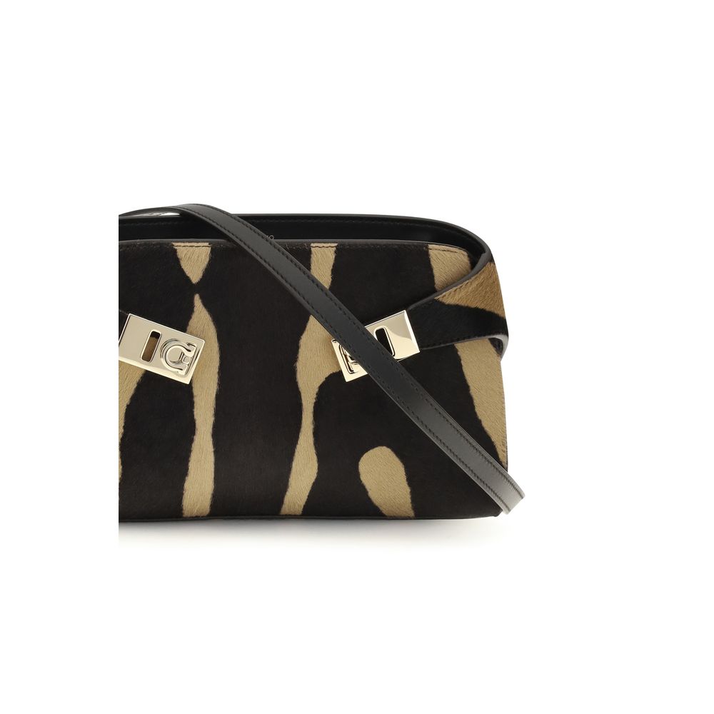 Ferragamo Brown Hair Shoulder Bag | Regal Royce
