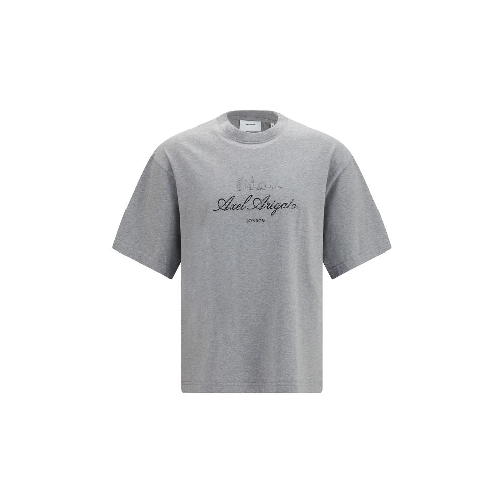 Axel Arigato Gray Cotton T-Shirt | Regal Royce