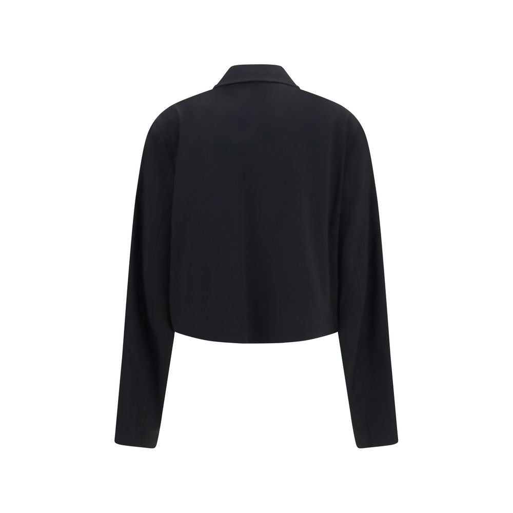 Our Legacy Black Wool Oves Aries Full-Length Jacket | Regal Royce