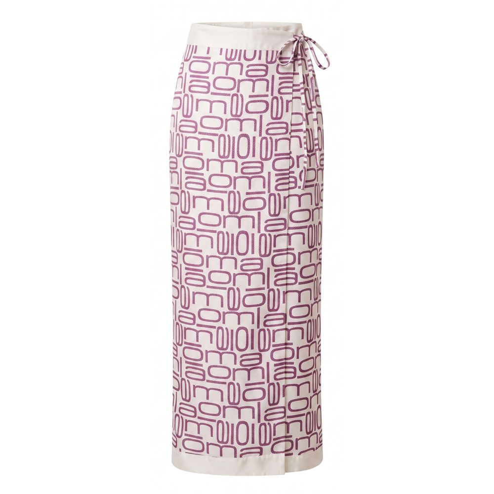 Malo Purple Silk Women Pants | Regal Royce