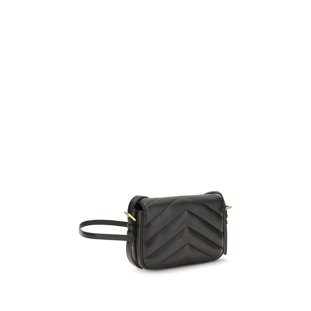 Saint Laurent Black Lamb Ovis Aries Aries Shoulder Bag | Regal Royce
