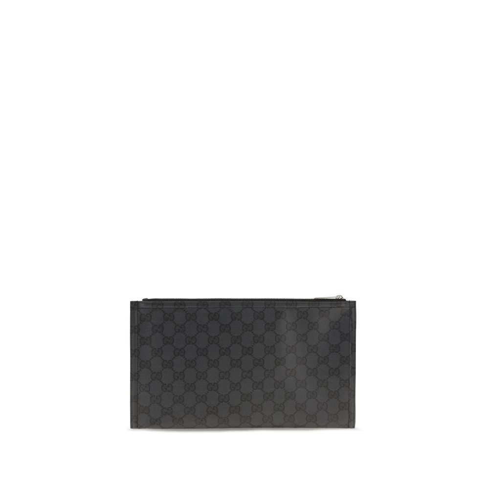 Gucci Black Fabric Clutch Bag | Regal Royce