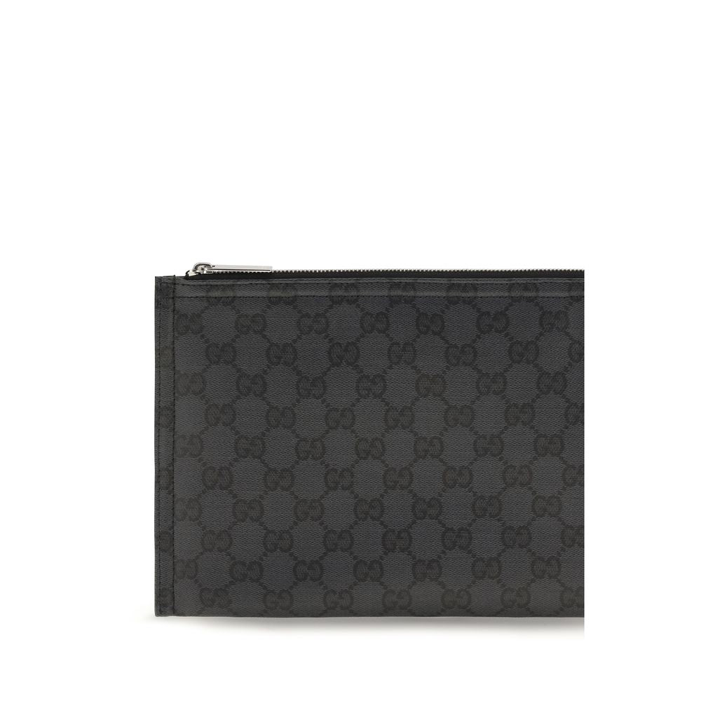 Gucci Black Fabric Clutch Bag | Regal Royce