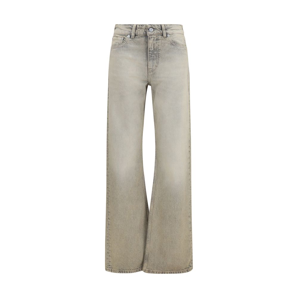 Our Legacy Gray Cotton Straight-Leg Jeans | Regal Royce