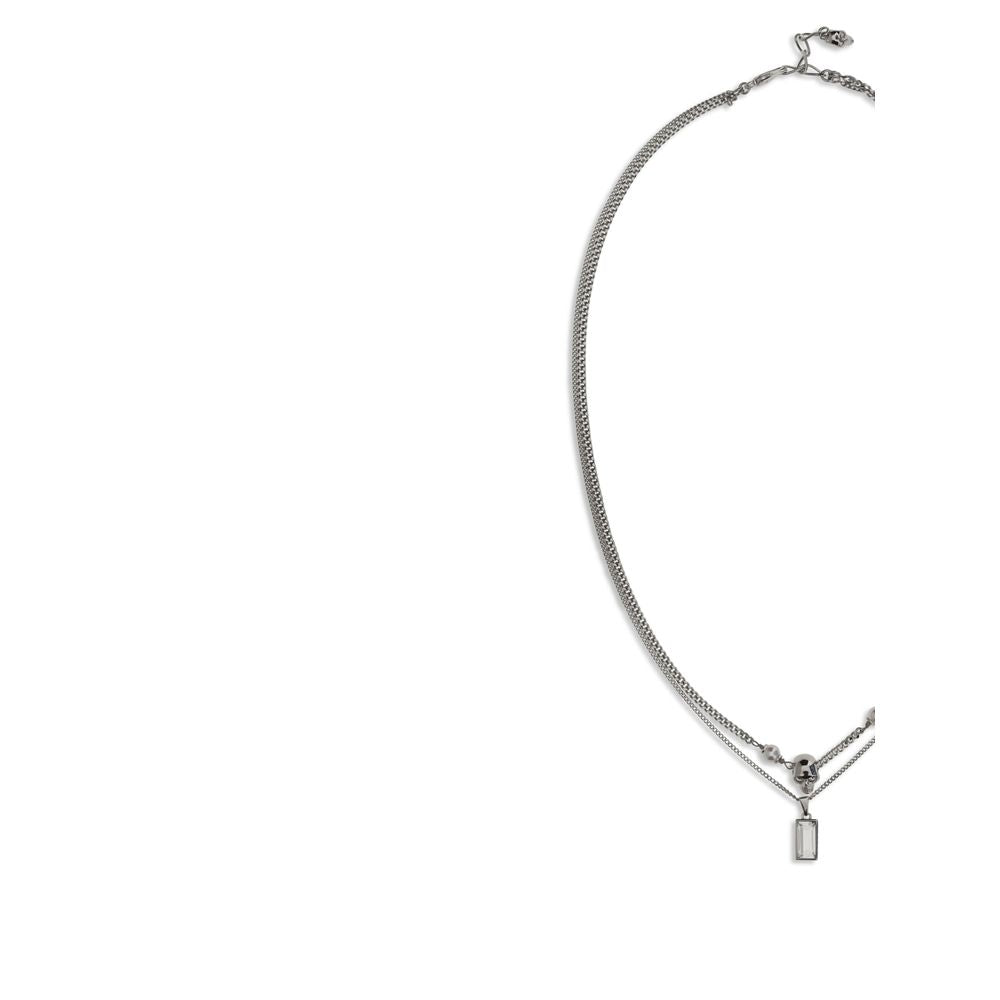 Alexander McQueen Silver Brass Necklace | Regal Royce