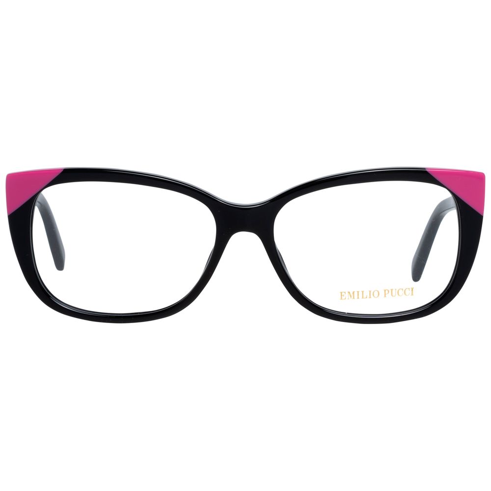 Emilio Pucci Black Plastic Glasses (Frames) | Regal Royce
