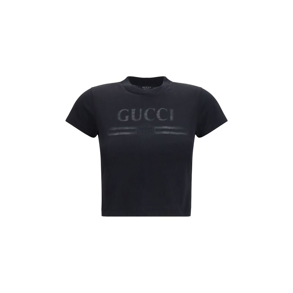 Gucci Black Cotton T-Shirt | Regal Royce