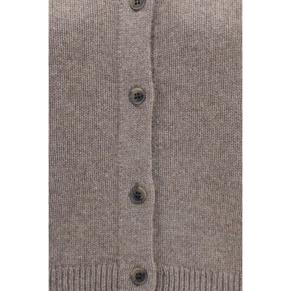 Lisa Yang Beige Cashmere Cardigan | Regal Royce