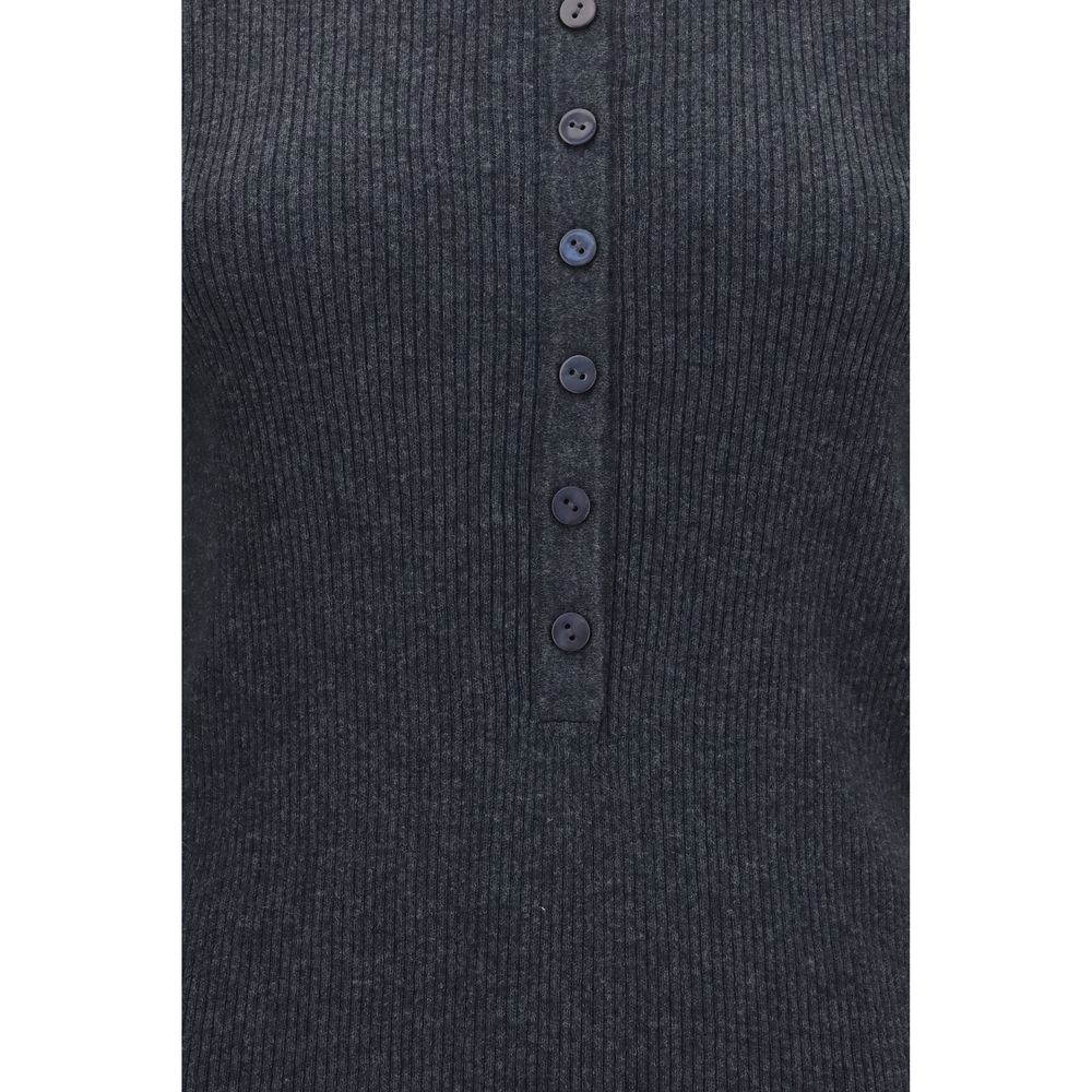 Lisa Yang Gray Cotton Sweatshirt | Regal Royce