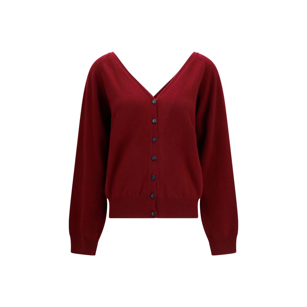 Lisa Yang Bordeaux Cashmere Cardigan | Regal Royce