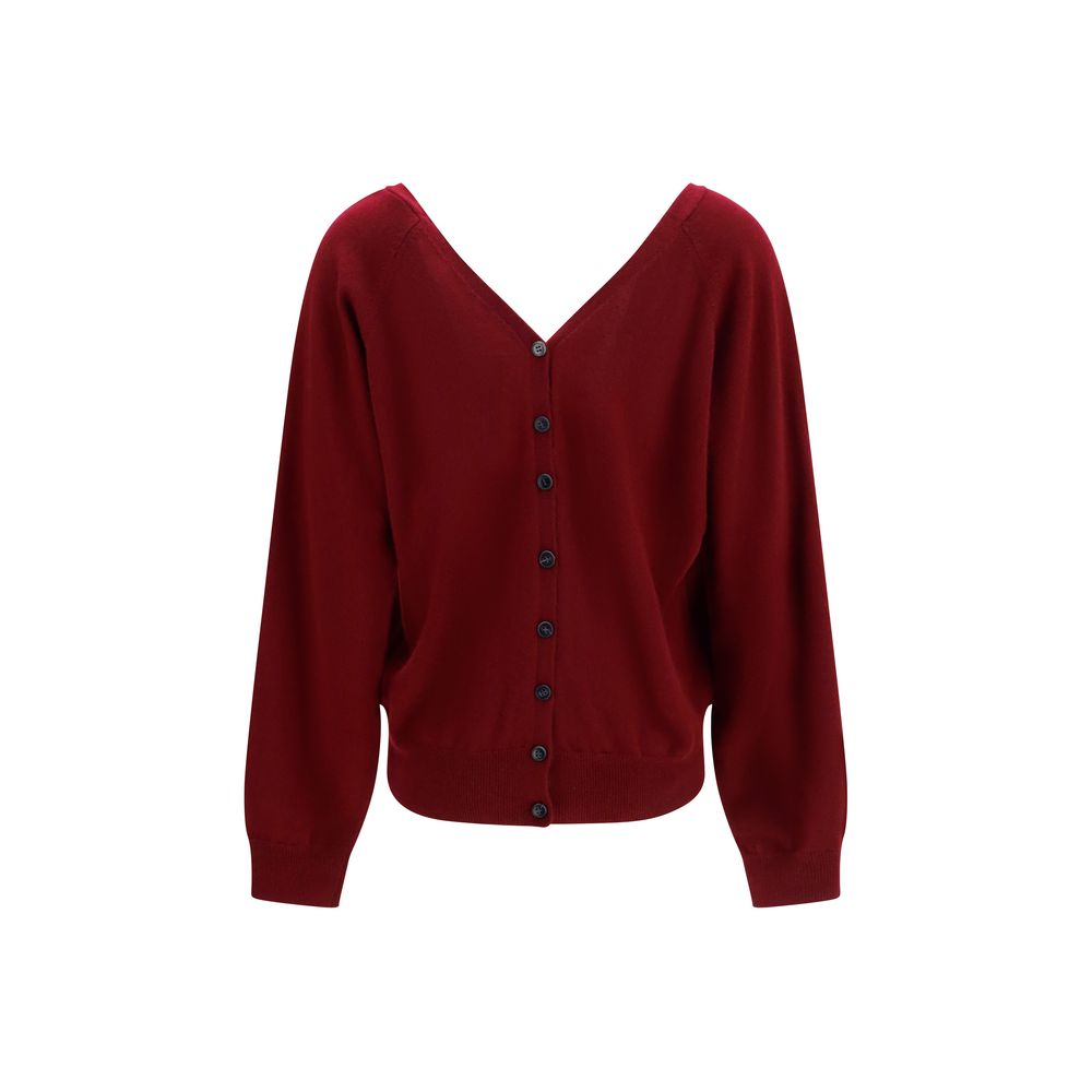 Lisa Yang Bordeaux Cashmere Cardigan | Regal Royce