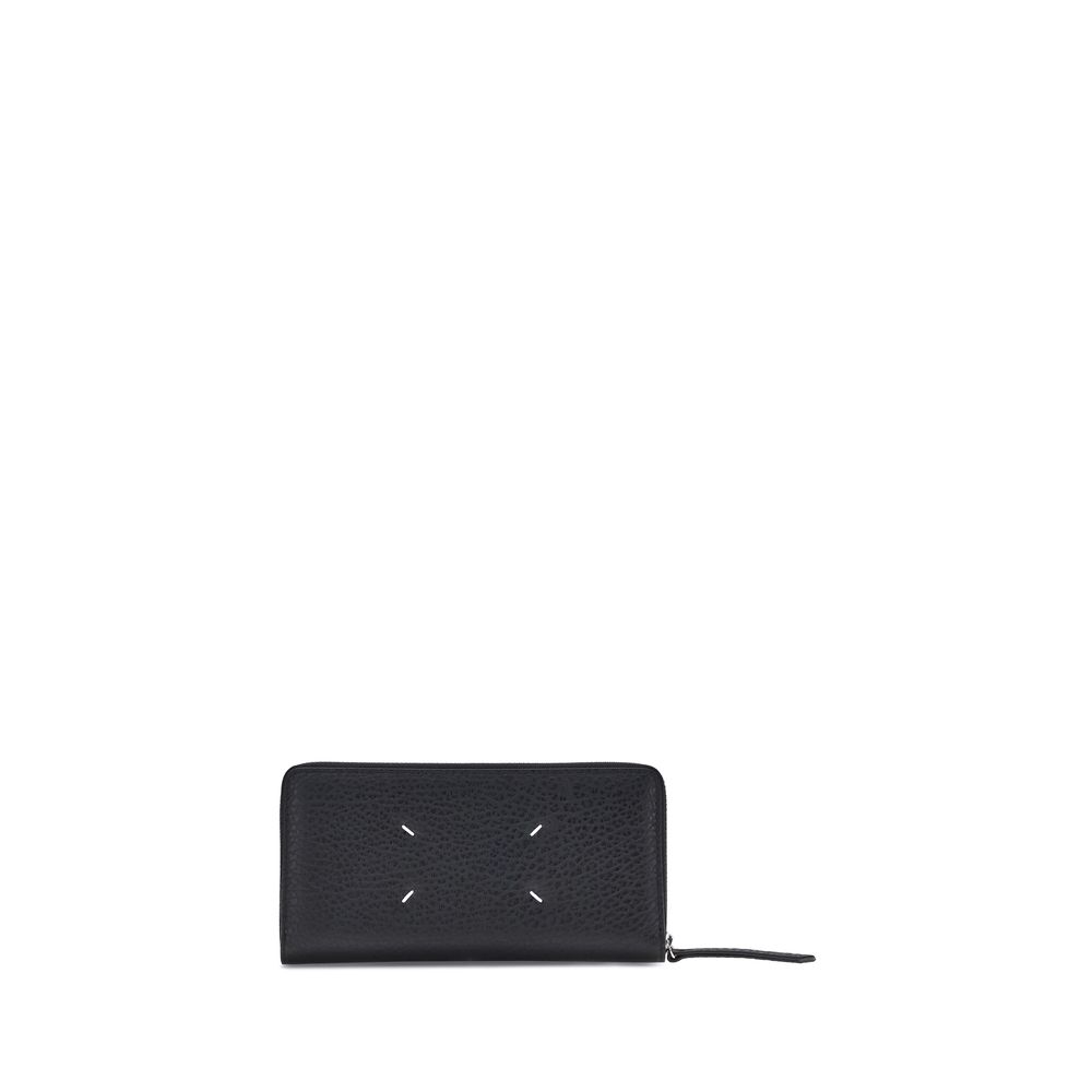 Maison Margiela Black Calf Leather Bos Taurus Wallet | Regal Royce
